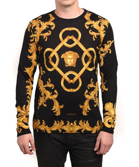 versace vest men|Versace men's sweaters.